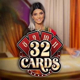 32 Cards slot logo by Ezugi at Sultan Casino