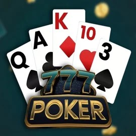 Official Poker logo: 777 Poker by Pascal Gaming at Sultan Casino