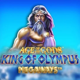 Age Of The Gods: King of Olympus Megaways by Origins, showcased at sultan-casino.org – game logo