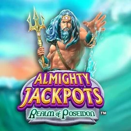 Almighty Jackpots – Realm of Poseidon logo by Novomatic Sultan Casino