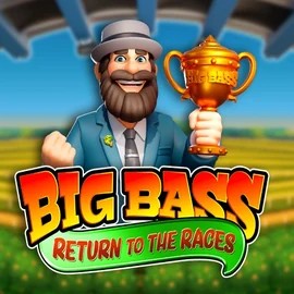 Big Bass Return to the Races online game logo by Pragmatic Play on sultan-casino.org