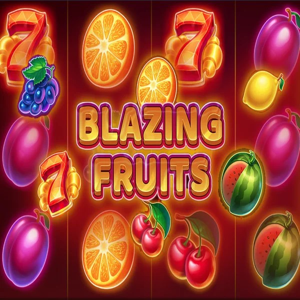 Blazing Fruits slot visual from Inbet Games available on sultan-casino.org