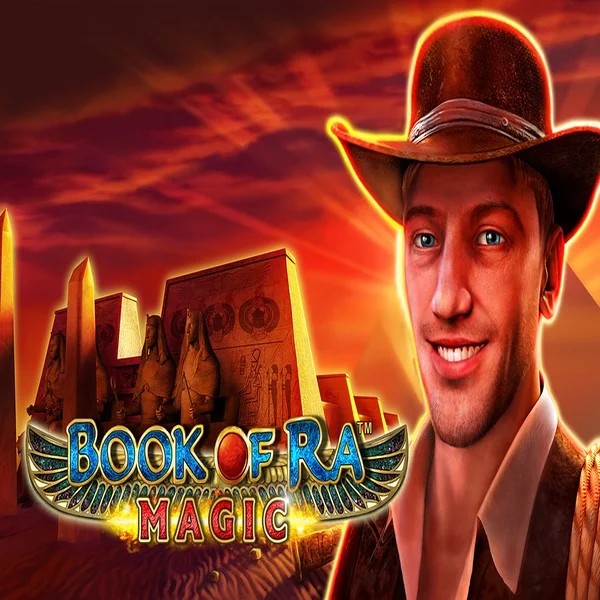 Book of Ra Magic online game logo by Greentube on sultan-casino.org