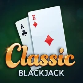 Classic Blackjack logo by Red Tiger Gaming at Sultan Casino