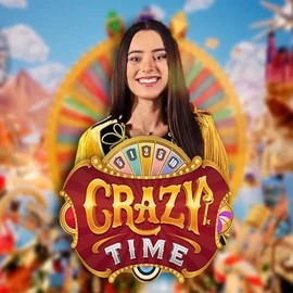 Enjoy Crazy Time by Evolution – logo hosted on sultan-casino.org