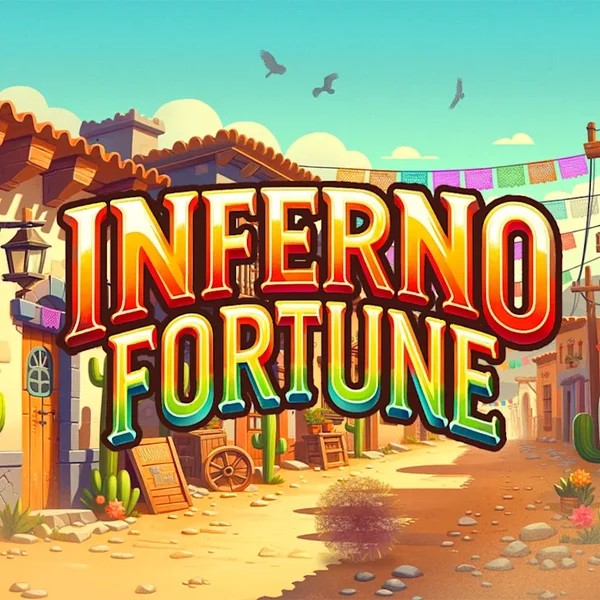 Inferno Fortune slot logo by Atomic Slot Lab at Sultan Casino