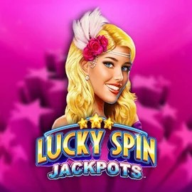 Lucky Spin Jackpots slot logo by Novomatic at Sultan Casino
