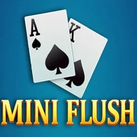 Mini Flush slot logo by TaDa Gaming at Sultan Casino