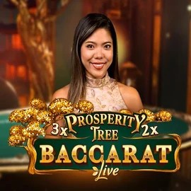 Prosperity Tree Baccarat logo by Evolution at Sultan Casino