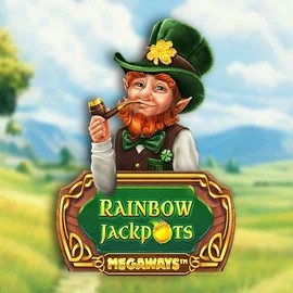 Rainbow Jackpots Megaways logo by Red Tiger Gaming Sultan Casino
