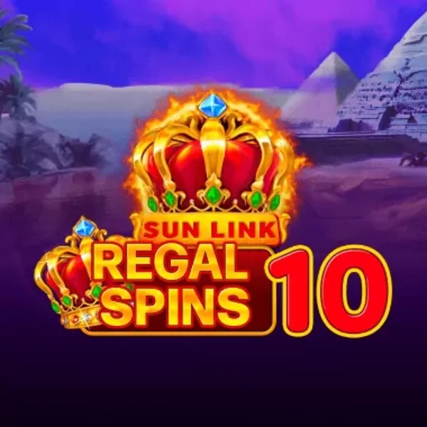 Regal Spins 10 online game logo by PatePlay on sultan-casino.org