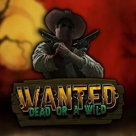 Wanted Dead or a Wild by Hacksaw Gaming, showcased at sultan-casino.org – game logo