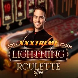 XXXtreme Lightning Roulette slot logo by Evolution at Sultan Casino